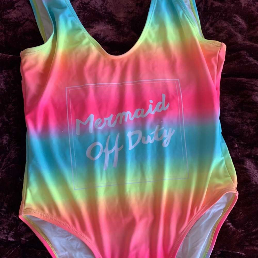 Mermaid off duty bathing suit